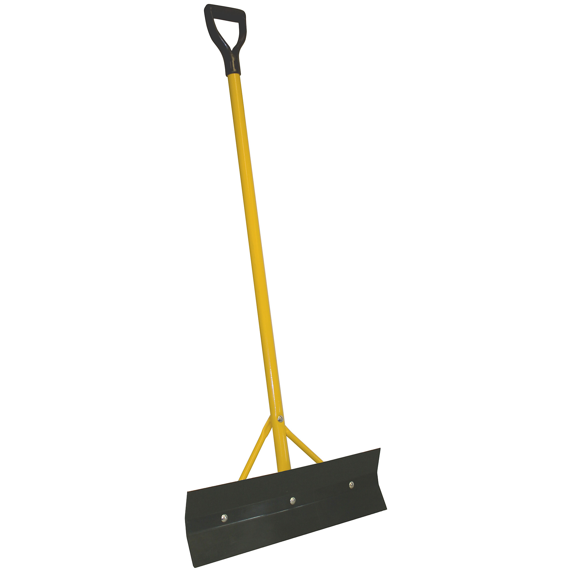 J&D Manufacturing Super Scraper — 24in. Black Poly Blade, D-Handle, Model# SAF810